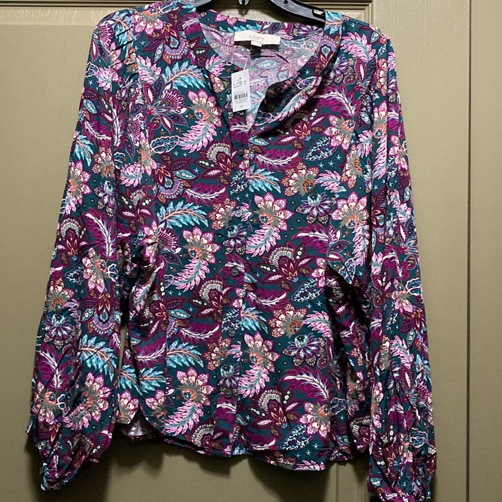 LOFT BLOUSE NWT